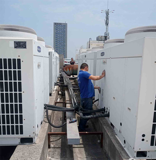 嘉善中央空调制热和不制冷系统维修方法